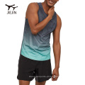 Jiejin Wholesale Pattern Pattern Design Sports Compression Singlet Sleeveless Men Tank Top